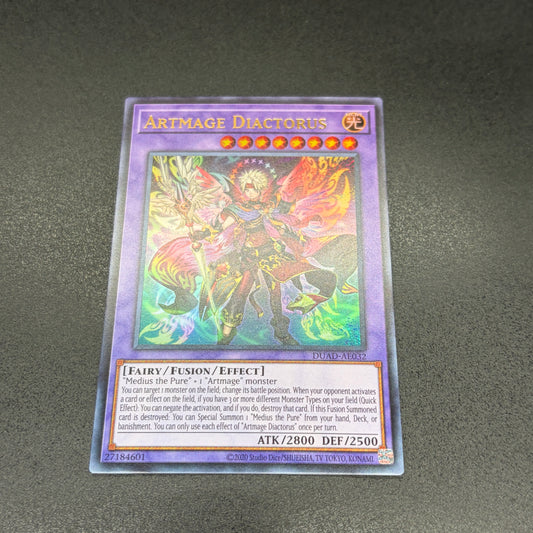 遊戯王　神芸獄徒 ディアクトロス/ウルトラ/英語/泰亜版