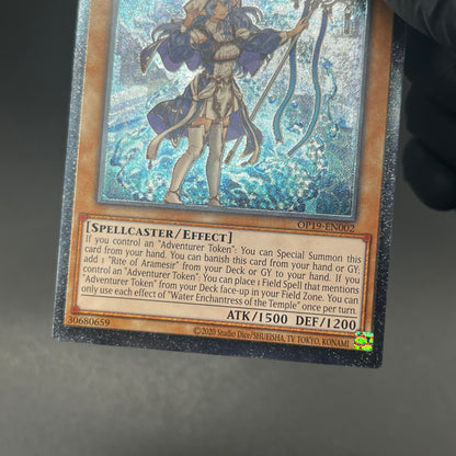 遊戯王　聖殿の水遣い/レリーフ/英語/EU版