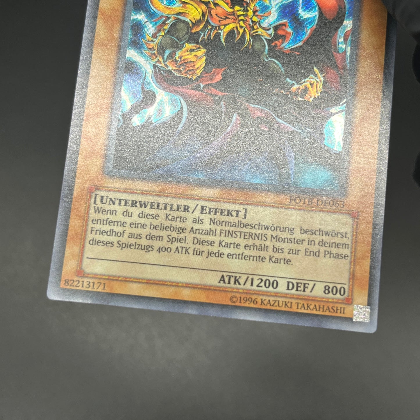 遊戯王　闇王プロメティス/シークレット/ドイツ/EU版