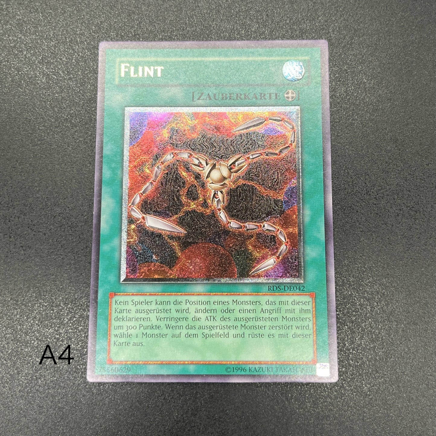 遊戯王　フリント/レリーフ/ドイツ語/EU版