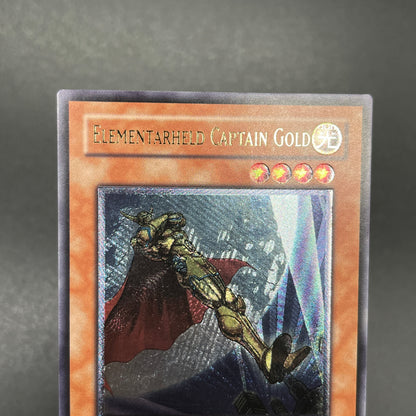 遊戯王　Ｅ・ＨＥＲＯ キャプテン・ゴールド/レリーフ/ドイツ語/EU版