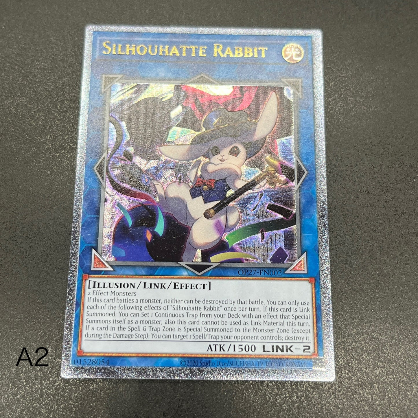 遊戯王　影法師トップハットヘア/レリーフ/英語/EU版