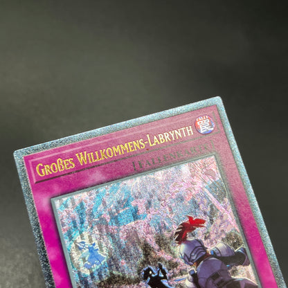 遊戯王　ビッグウェルカム・ラビュリンス/レリーフ/ドイツ/EU版