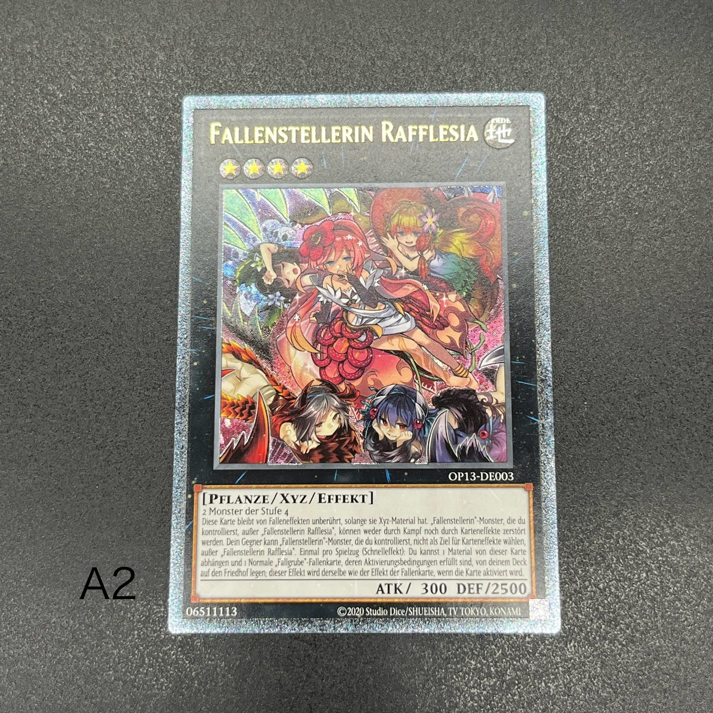 遊戯王　フレシアの蟲惑魔/レリーフ/ドイツ/EU版