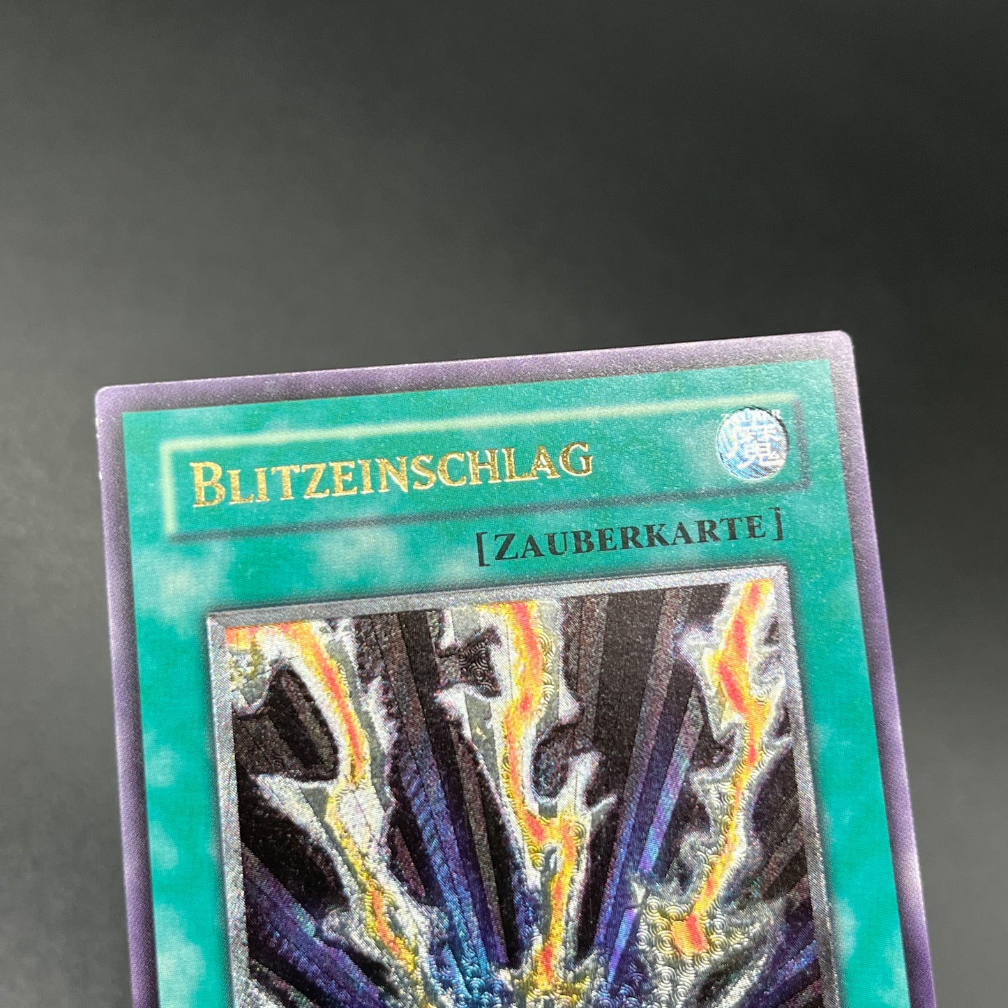 遊戯王　ライトニング・ボルテックス/レリーフ/ドイツ語/EU