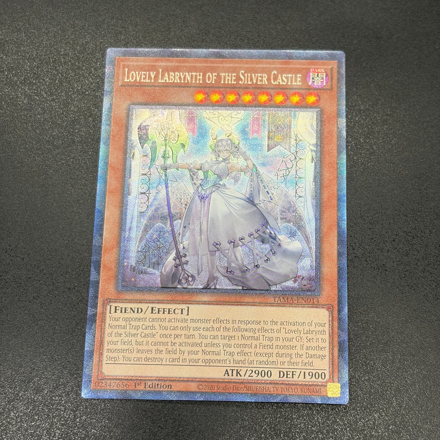 遊戯王　白銀の城のラビュリンス/コレクターズレア/英語/1st/北米版