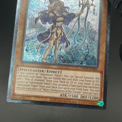 遊戯王　聖殿の水遣い/レリーフ/英語/EU版