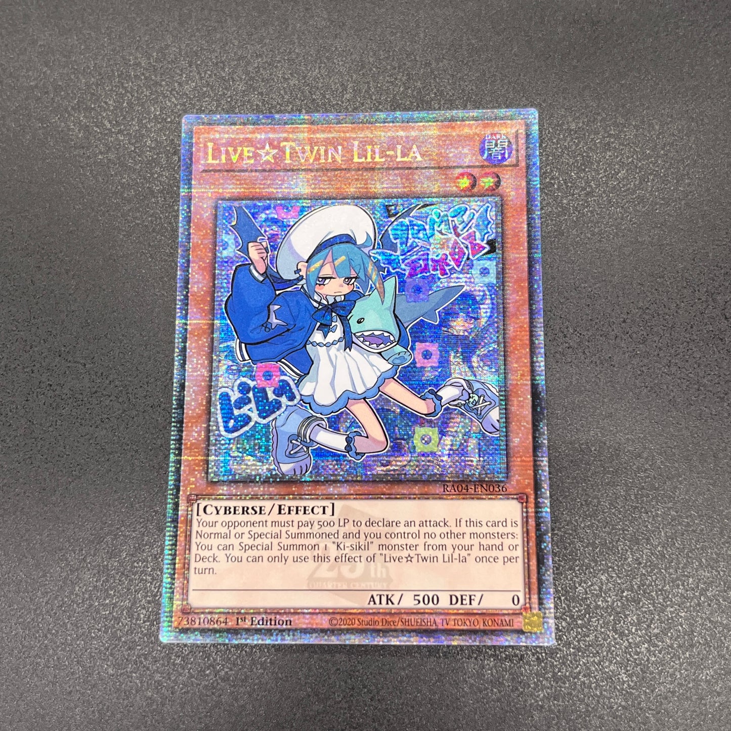 遊戯王　Ｌｉｖｅ☆Ｔｗｉｎ リィラ/クオシク/英語/1st/EU