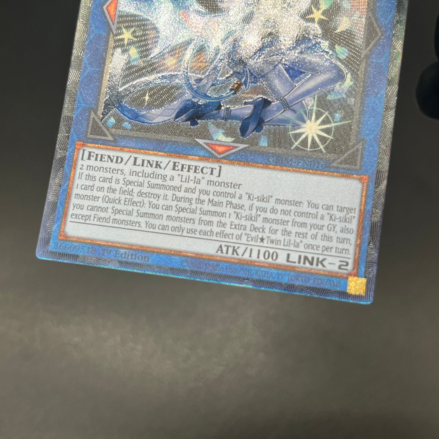 遊戯王　Ｅｖｉｌ★Ｔｗｉｎ リィラ/コレクターズ/英語/1st/EU