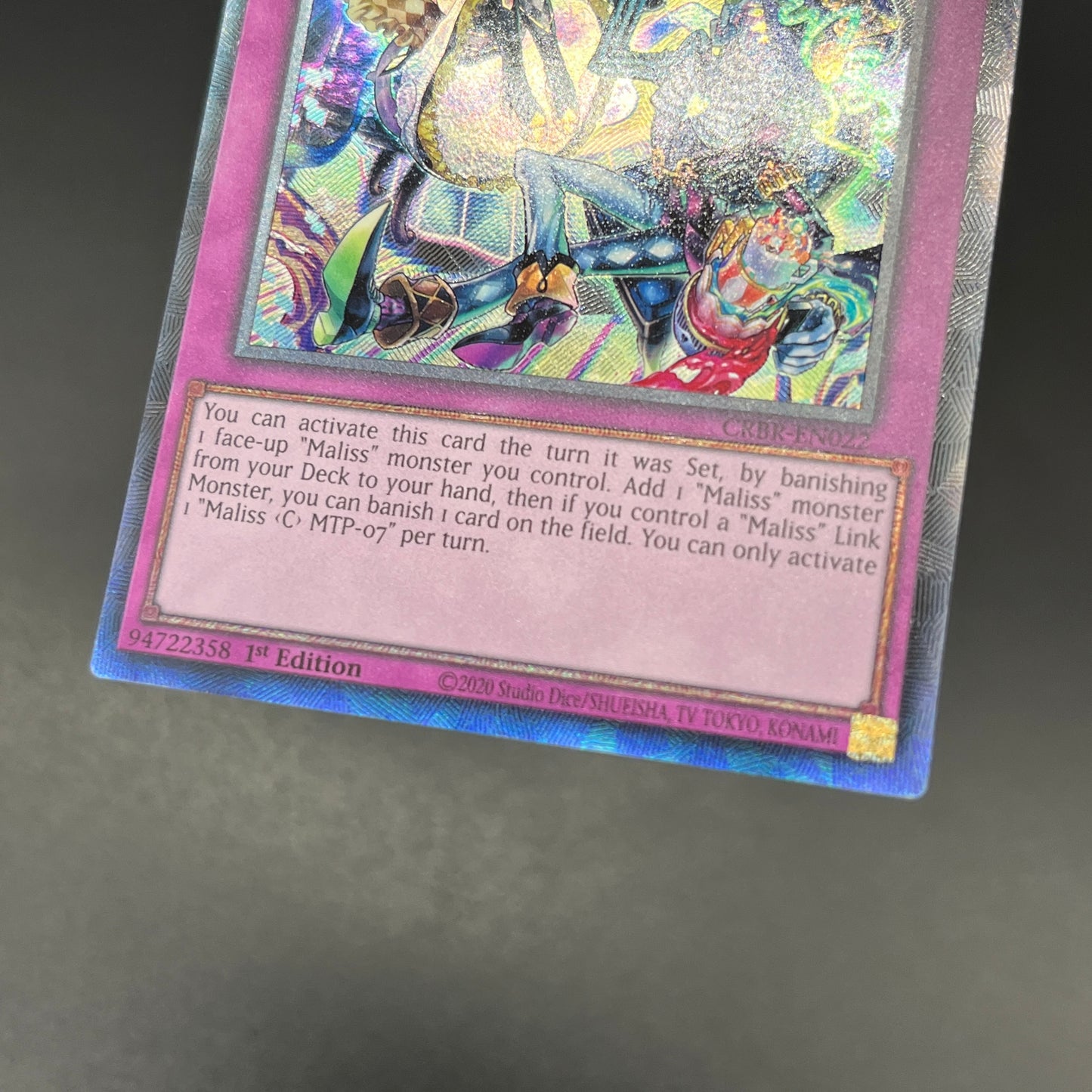 遊戯王　Ｍ∀ＬＩＣＥ＜Ｃ＞ＭＴＰ－０７/コレクターズ/英語/1st/EU版