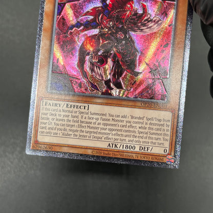 遊戯王　デスピアの導化アルベル/レリーフ/英語/EU