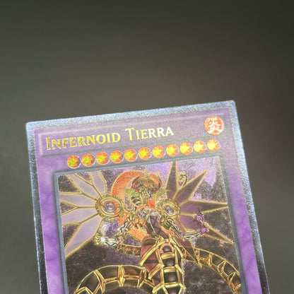 遊戯王　インフェルノイド・ティエラ/レリーフ/英語/北米版