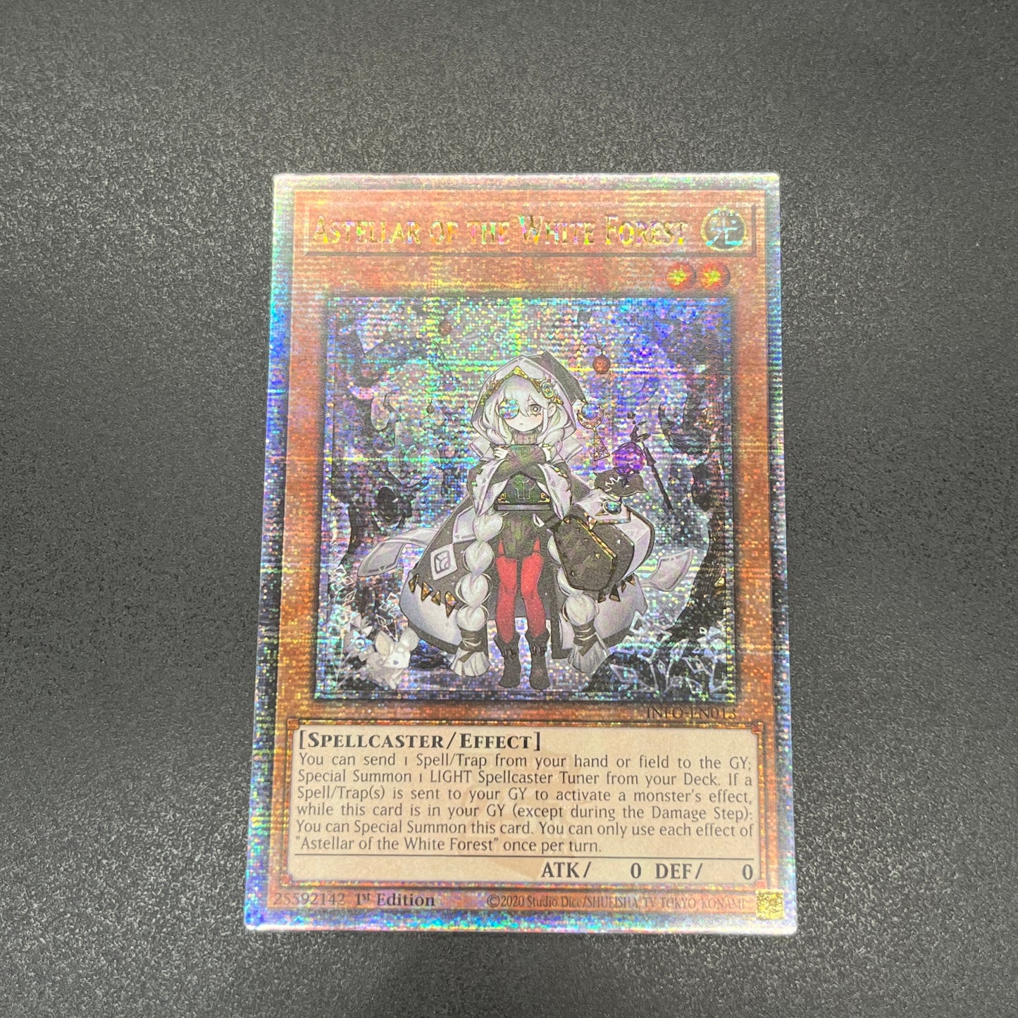 遊戯王　白き森のアステーリャ/クオシク/英語/1st/北米版