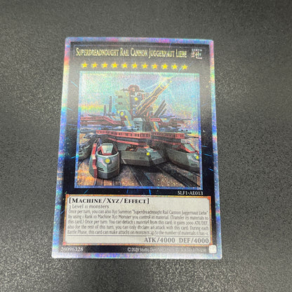 遊戯王　超弩級砲塔列車ジャガーノート・リーベ/クオシク/英語/泰亜版