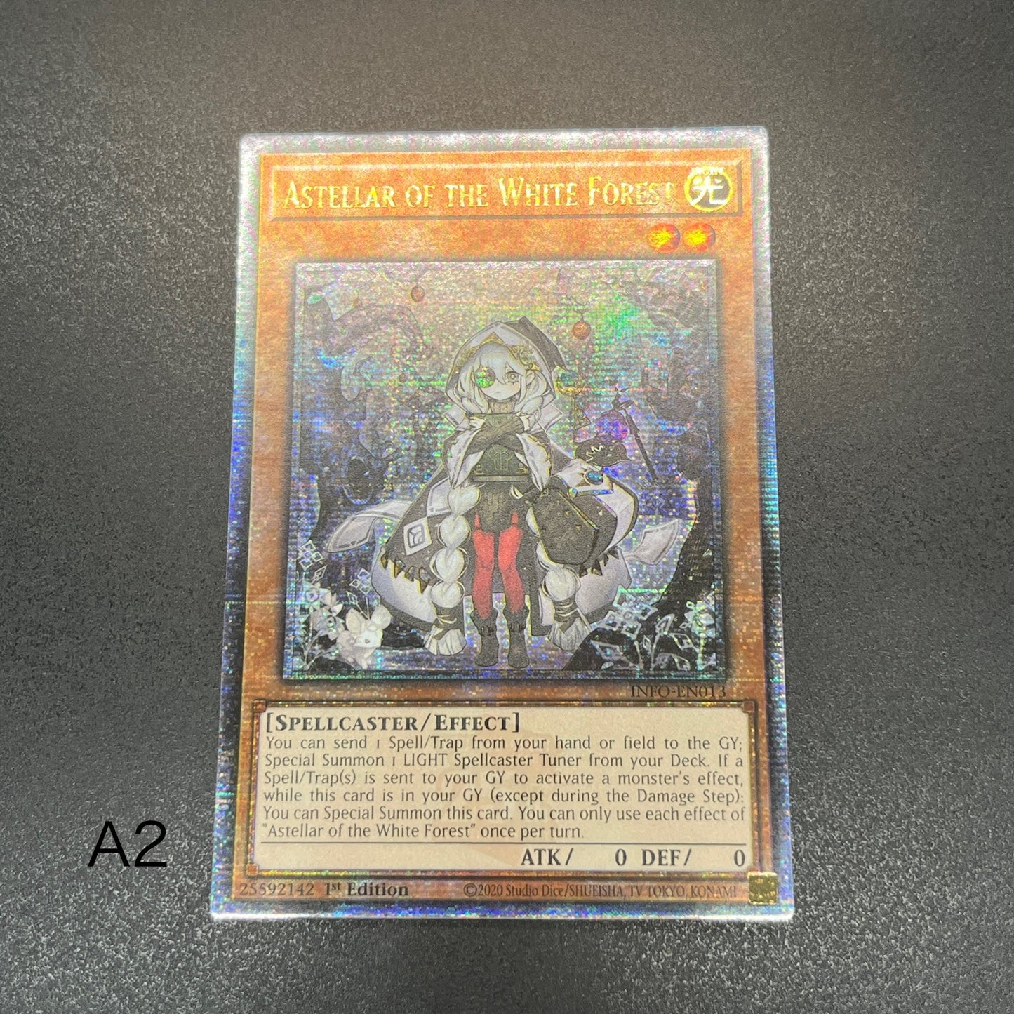 遊戯王　白き森のアステーリャ/クオシク/英語/1st/北米版