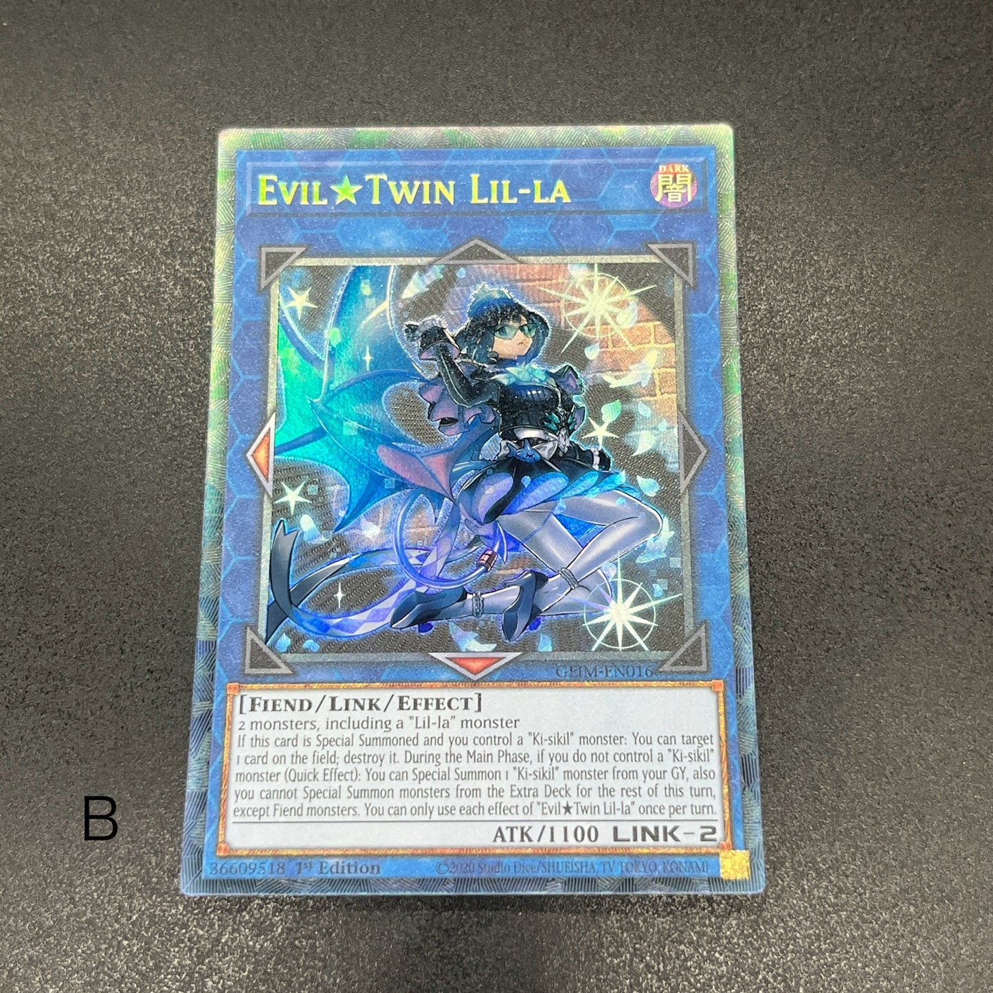 遊戯王　Ｅｖｉｌ★Ｔｗｉｎ リィラ/コレクターズ/英語/1st/EU