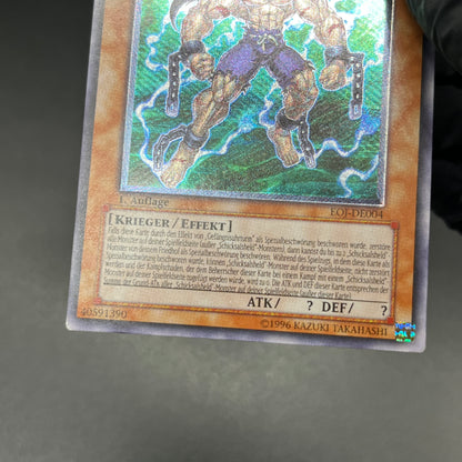 遊戯王　Ｄ－ＨＥＲＯ ドレッドガイ/レリーフ/イタリア語/1st/EU