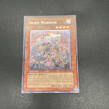 遊戯王　エーリアン・ウォリアー/レリーフ/英語/北米版