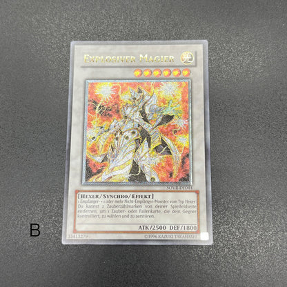 遊戯王　エクスプローシブ・マジシャン/レリーフ/ドイツ/EU版