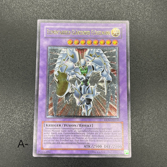 遊戯王　Ｅ・ＨＥＲＯ シャイニング・フレア・ウィングマン/レリーフ/ドイツ/EU版