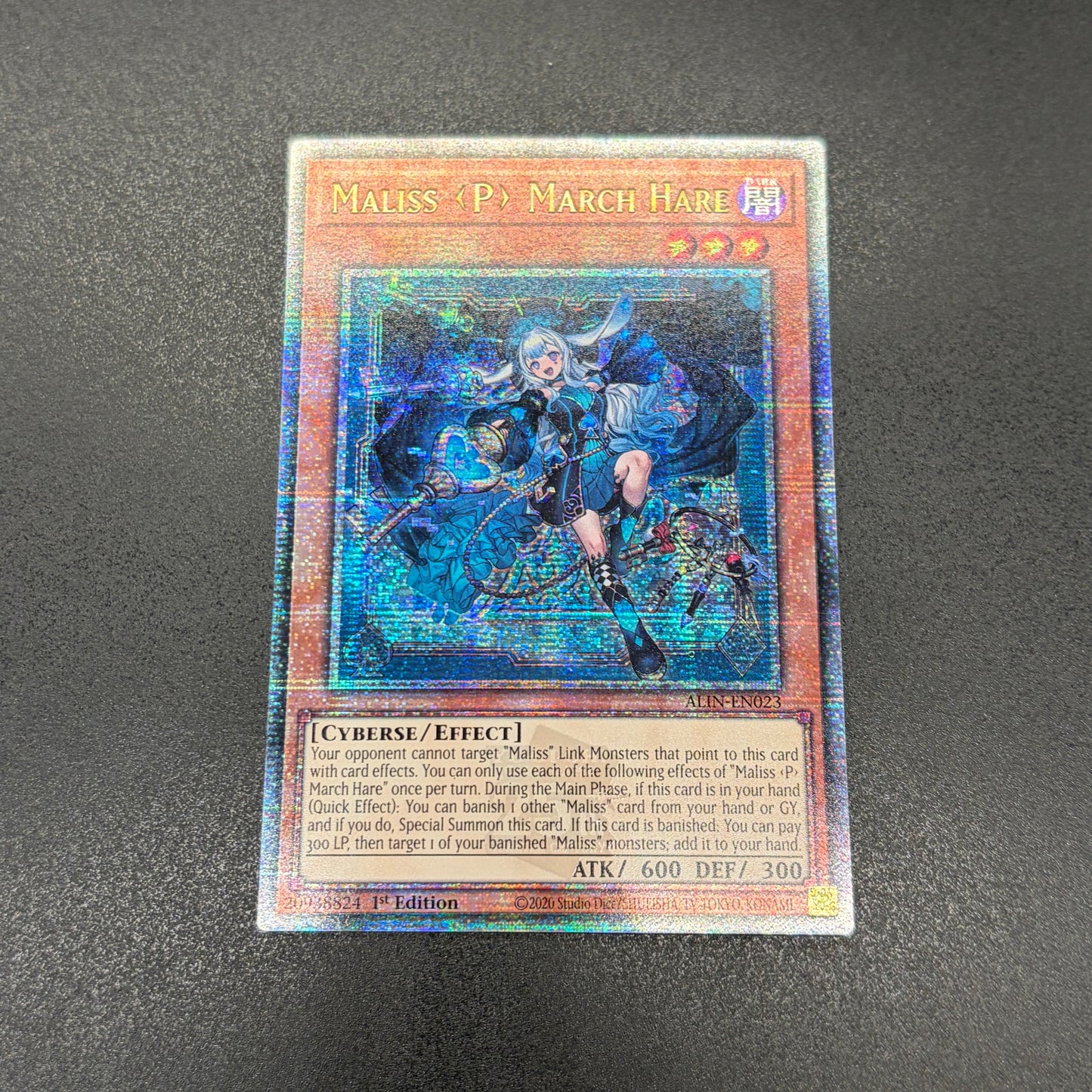 遊戯王　Ｍ∀ＬＩＣＥ＜Ｐ＞Ｍａｒｃｈ Ｈａｒｅ/クオシク/英語/1st/EU版