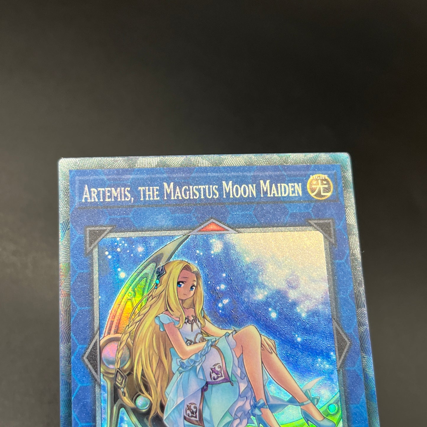 遊戯王　聖魔の乙女アルテミス/コレクターズレア/英語/1st/EU版