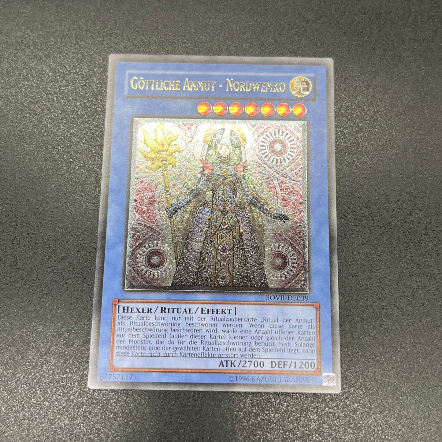 遊戯王　救世の美神ノースウェムコ/レリーフ/ドイツ語/EU