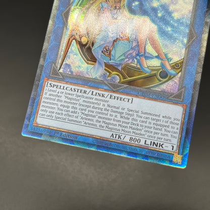 遊戯王　聖魔の乙女アルテミス/コレクターズレア/英語/1st/EU版