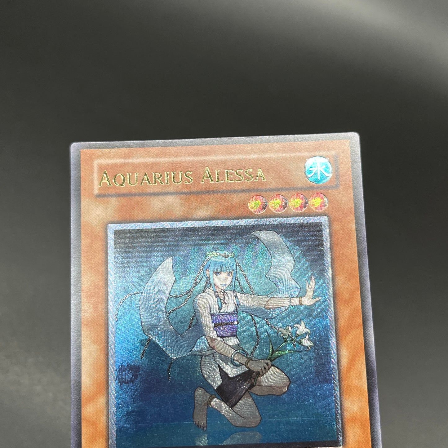 遊戯王　水面のアレサ/レリーフ/ドイツ/EU版