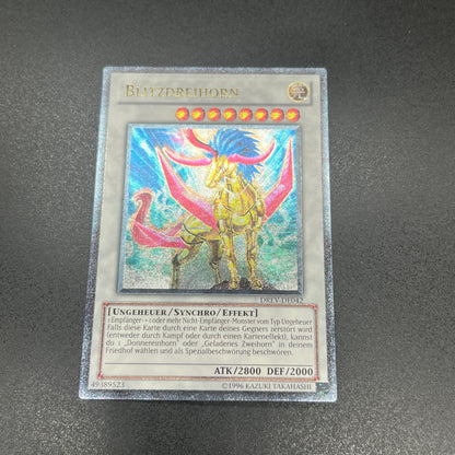 遊戯王　ライトニング・トライコーン/レリーフ/ドイツ/EU版