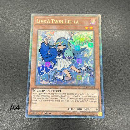 遊戯王　Ｌｉｖｅ☆Ｔｗｉｎ リィラ/コレクターズレア/英語/1st/EU版