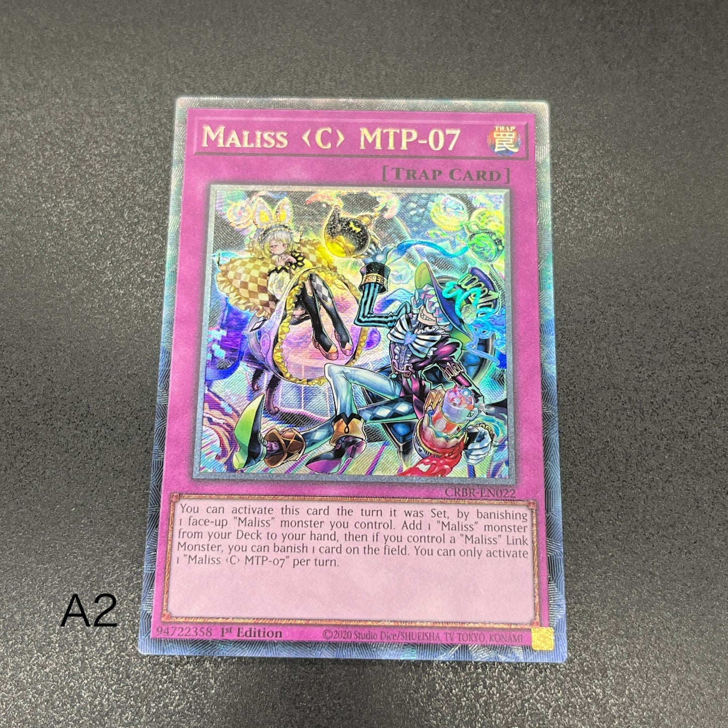 遊戯王　Ｍ∀ＬＩＣＥ＜Ｃ＞ＭＴＰ－０７/コレクターズ/英語/1st/EU版