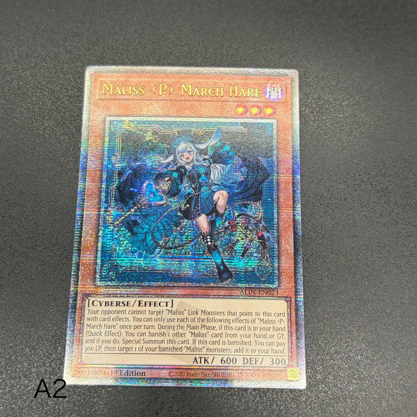 遊戯王　Ｍ∀ＬＩＣＥ＜Ｐ＞Ｍａｒｃｈ Ｈａｒｅ/クオシク/英語/1st/EU版