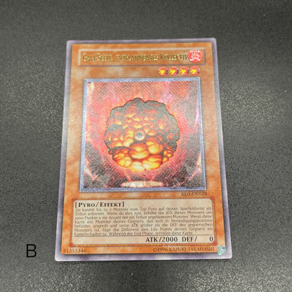 遊戯王　爆炎集合体 ガイヤ・ソウル/レリーフ/ドイツ/EU版