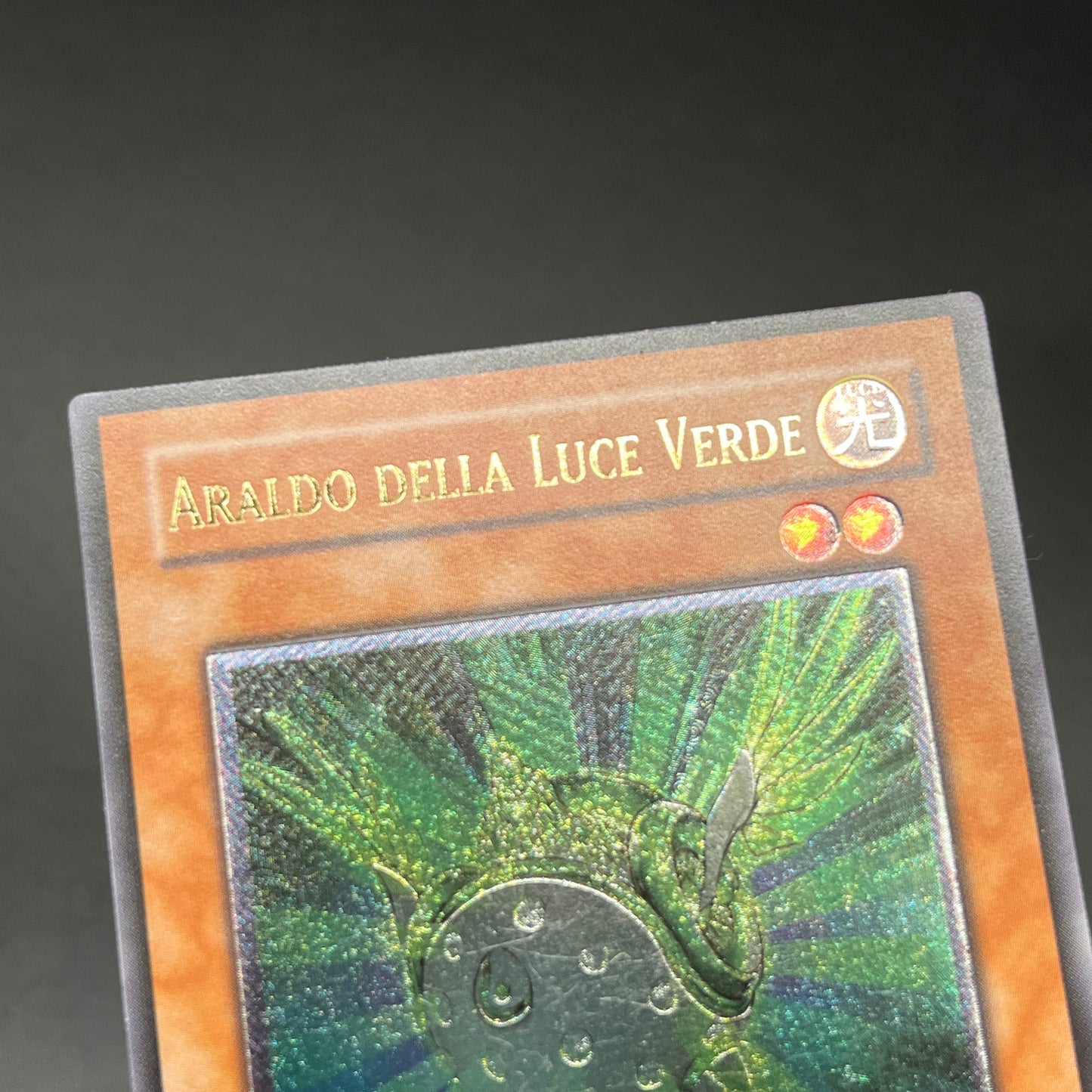 遊戯王　緑光の宣告者/レリーフ/イタリア語/EU版