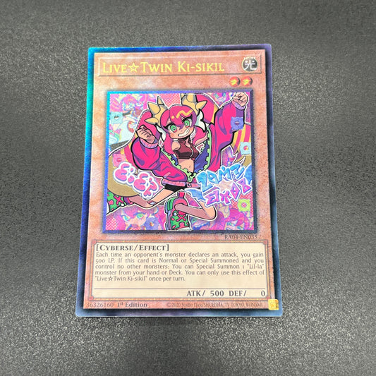 遊戯王　Ｌｉｖｅ☆Ｔｗｉｎ キスキル/レリーフ/英語/1st/EU