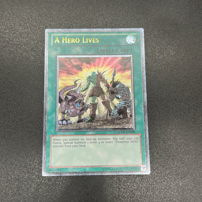 遊戯王　ヒーローアライブ/レリーフ/英語/北米版