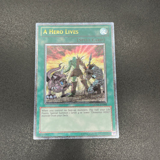 遊戯王　ヒーローアライブ/レリーフ/英語/北米版