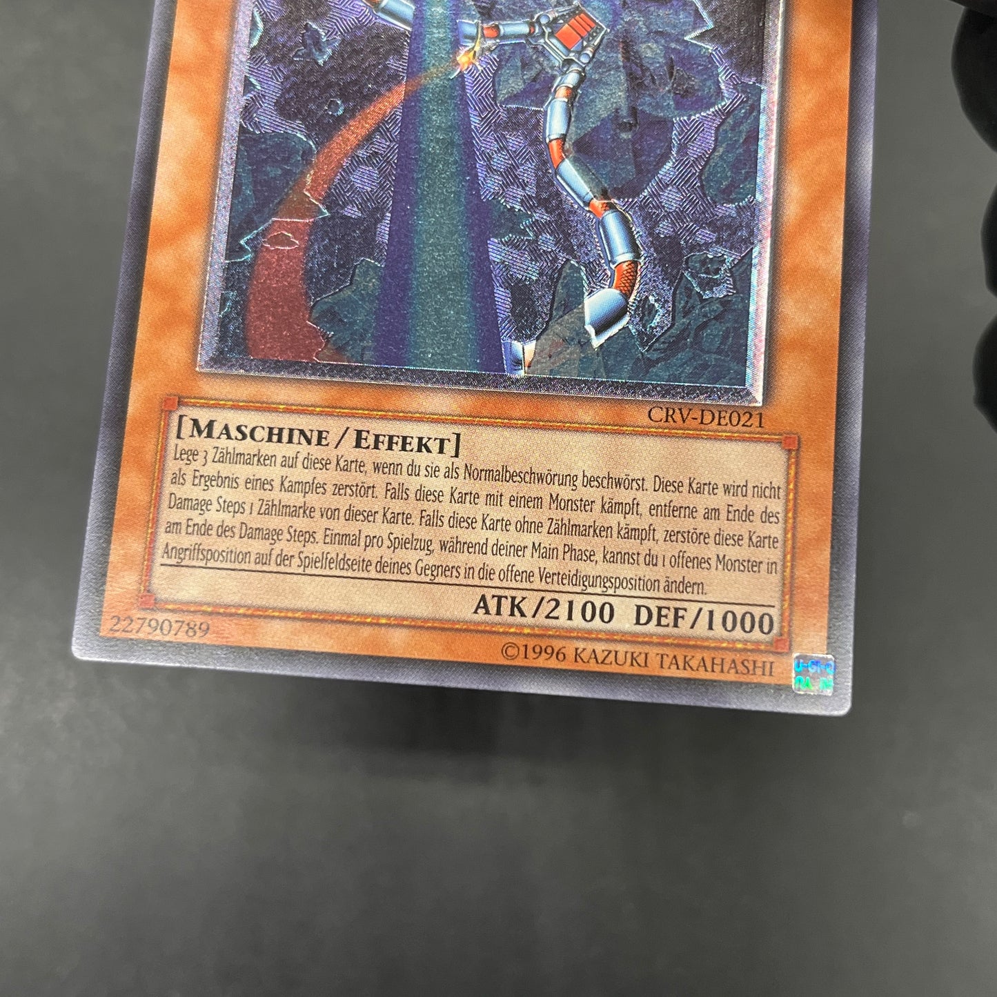 遊戯王　巨大戦艦クリスタル・コア/レリーフ/ドイツ語/EU版