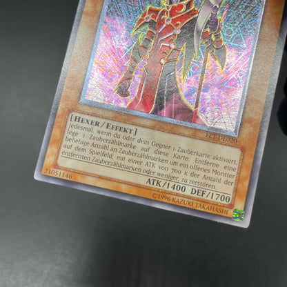 遊戯王　ブラッド・マジシャン－煉獄の魔術師－/レリーフ/ドイツ語/EU版