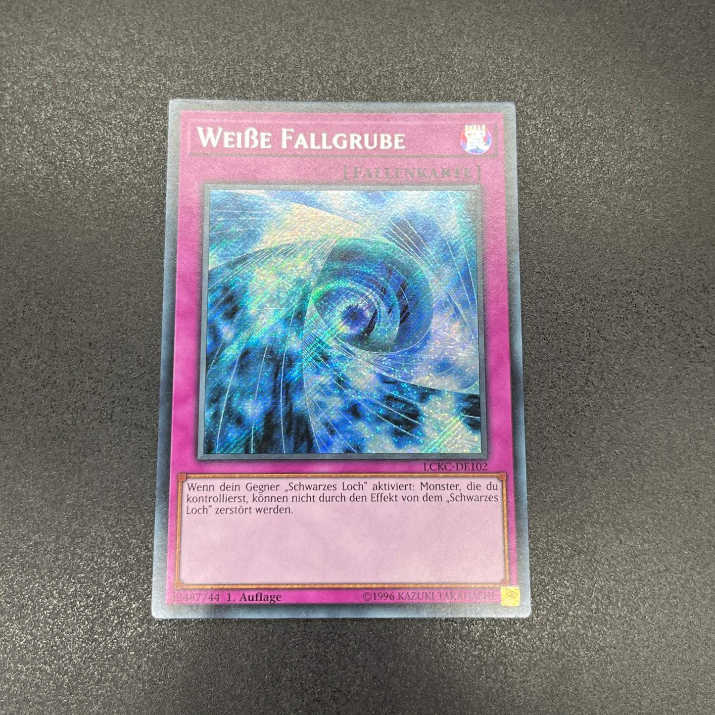 遊戯王　ホワイト・ホール/シークレット/ドイツ/1st/EU版