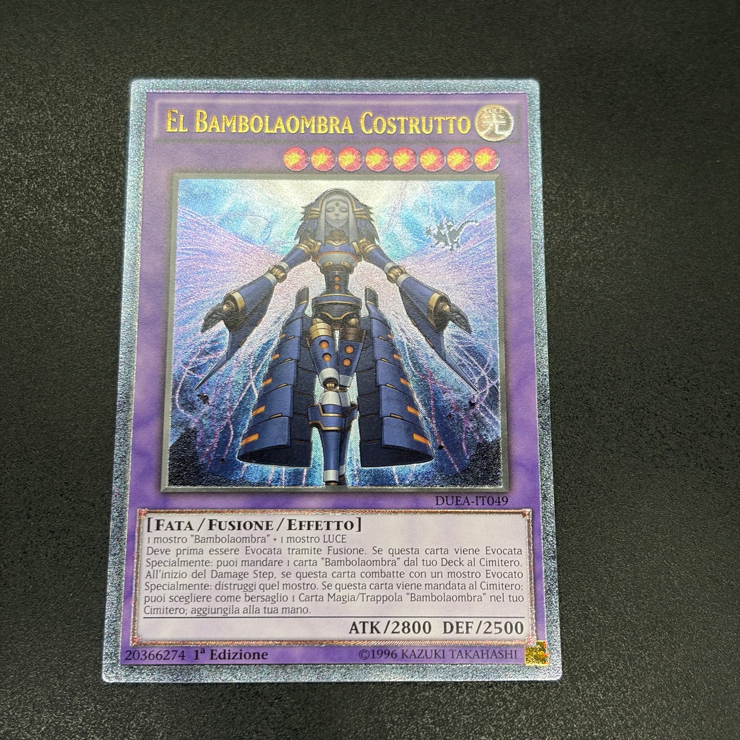 遊戯王　エルシャドール・ネフィリム/レリーフ/イタリア語/1st/EU版