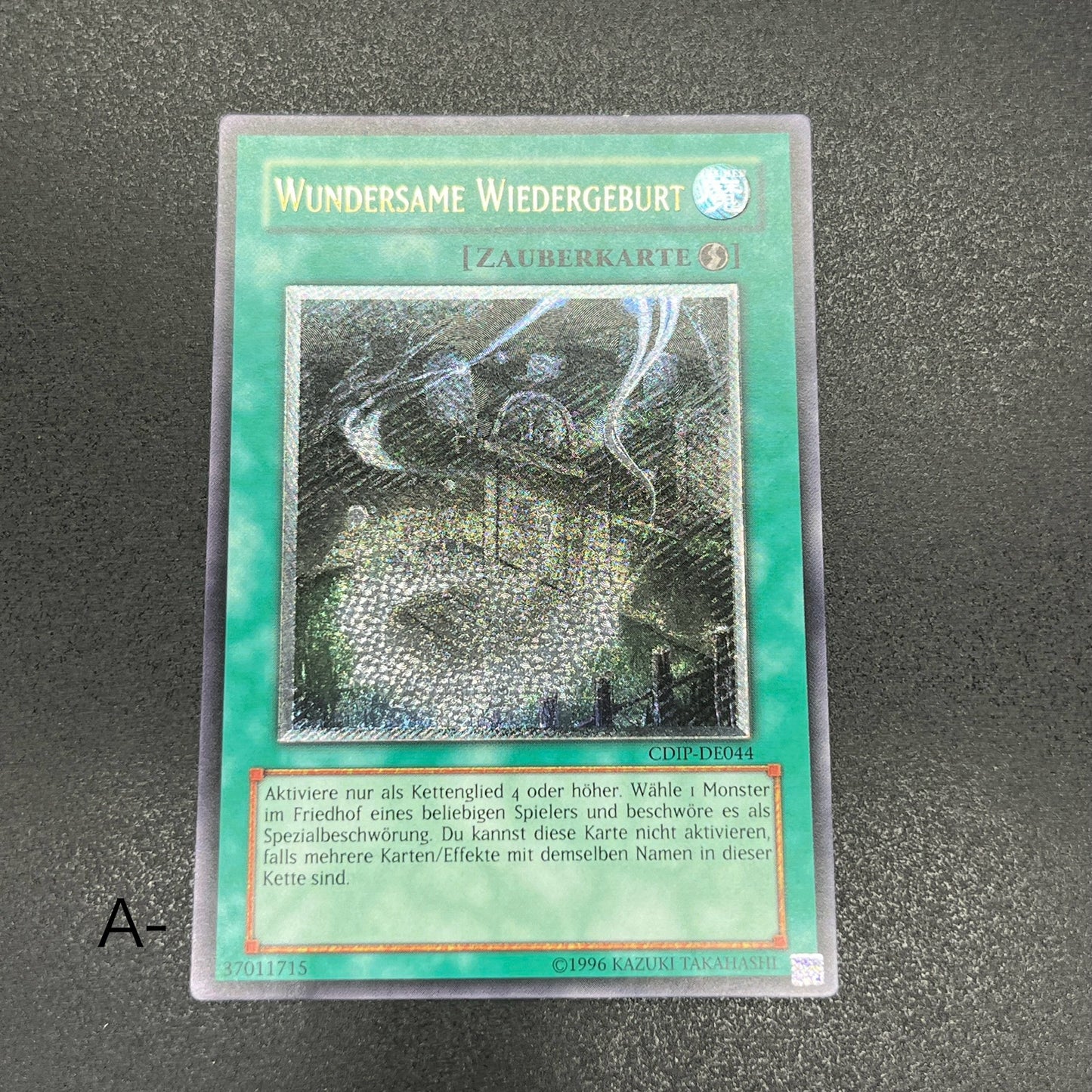 遊戯王　奇跡の蘇生/レリーフ/ドイツ語/EU版