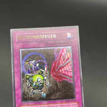 遊戯王　援護射撃/レリーフ/ドイツ/EU版