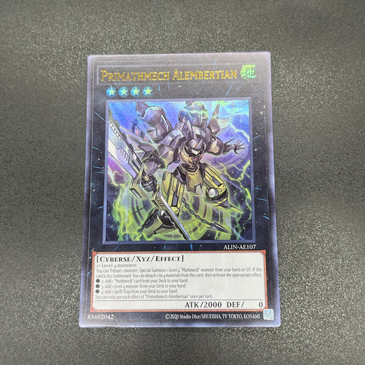 遊戯王　塊斬機ダランベルシアン/ウルトラ/英語/泰亜版