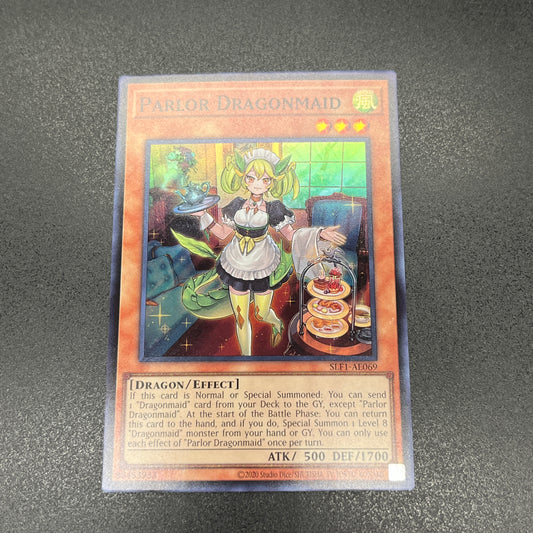 遊戯王　ドラゴンメイド・パルラ/スーパー/英語/泰亜版