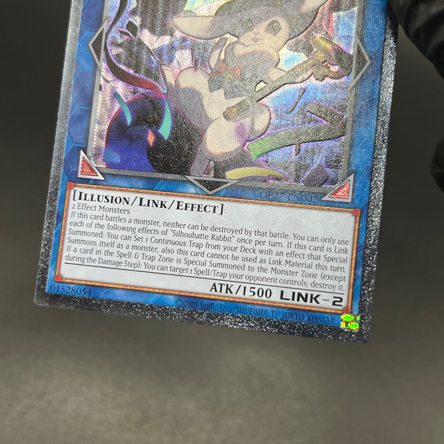 遊戯王　影法師トップハットヘア/レリーフ/英語/EU版