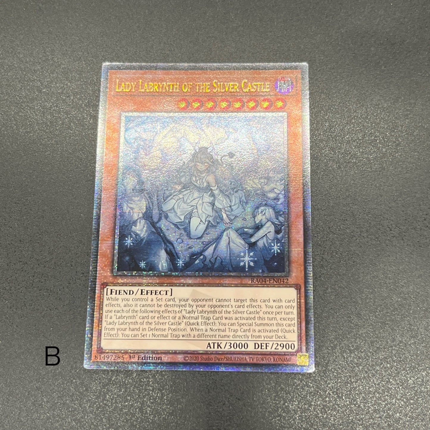 遊戯王　迷宮城の白銀姫/クオシク/英語/1st/EU版