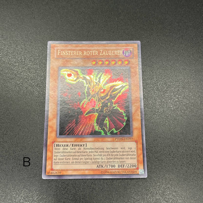 遊戯王　闇紅の魔導師/シークレット/ドイツ/EU版