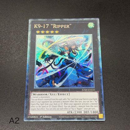 遊戯王　Ｋ９－１７号 “Ｒｉｐｐｅｒ”/コレクターズ/英語/EU版
